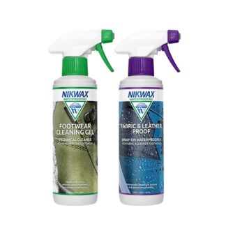 Nikwax Footwear Cleaning Gel/Fabric & Leather Proof 300ml Single