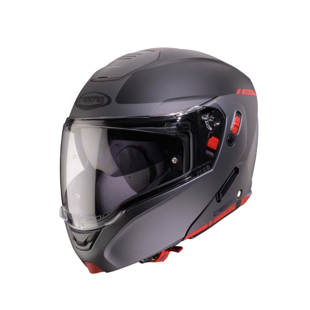 Caberg Horus X Ray Black/Grey/Red Helmet