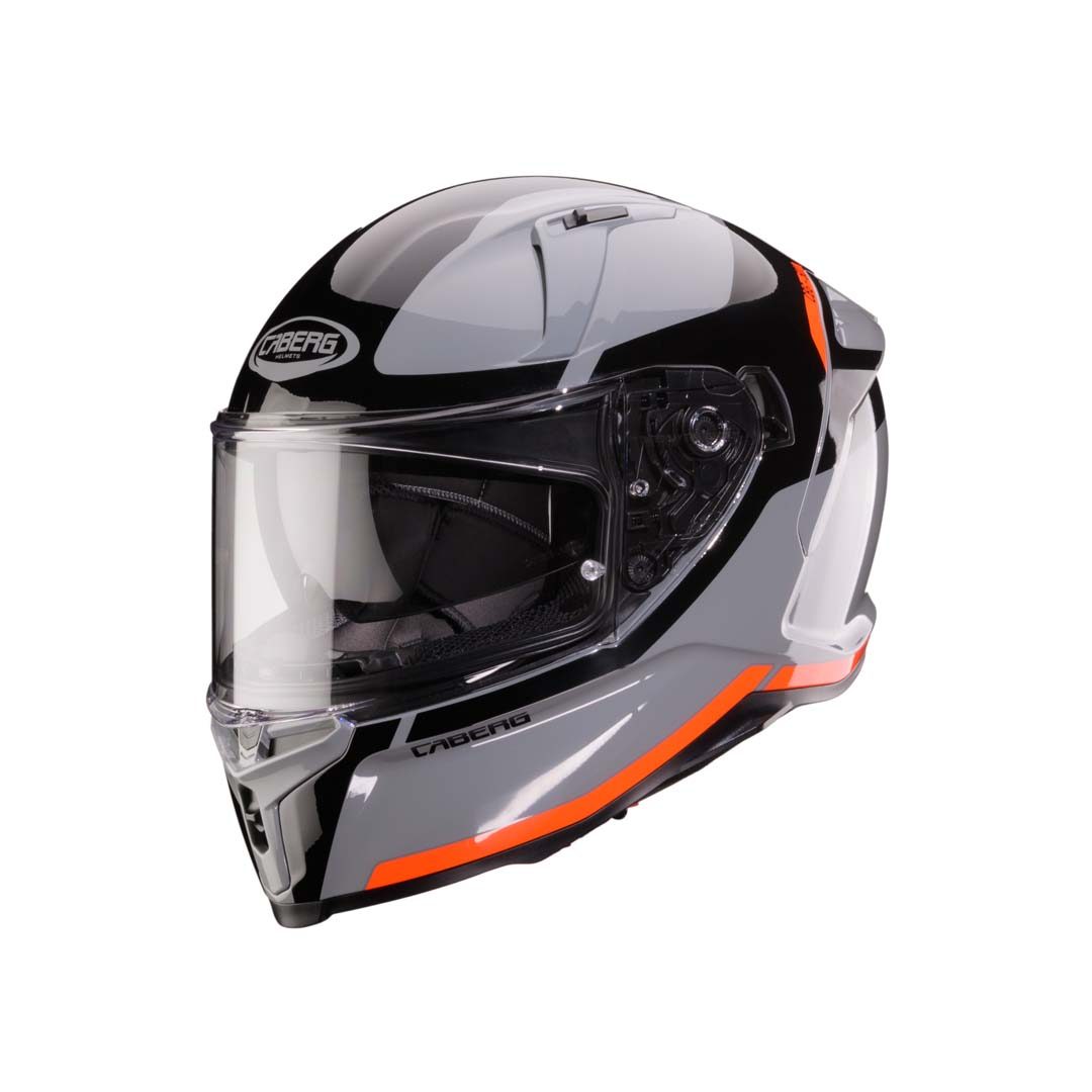 Caberg Avalon X Pure Grey/Black/Orange Fluo Helmet