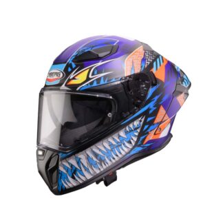 Caberg Drift Evo II Nobo Matt Black/Red Fluo/Blue/Purple Helmet