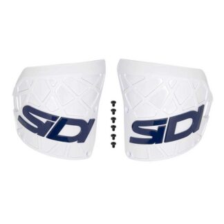 Sidi Crossair X Shin Plate White/White/Navy [Pair]