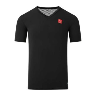 ZeroFit IceSkin Baselayer V-Neck SS Black