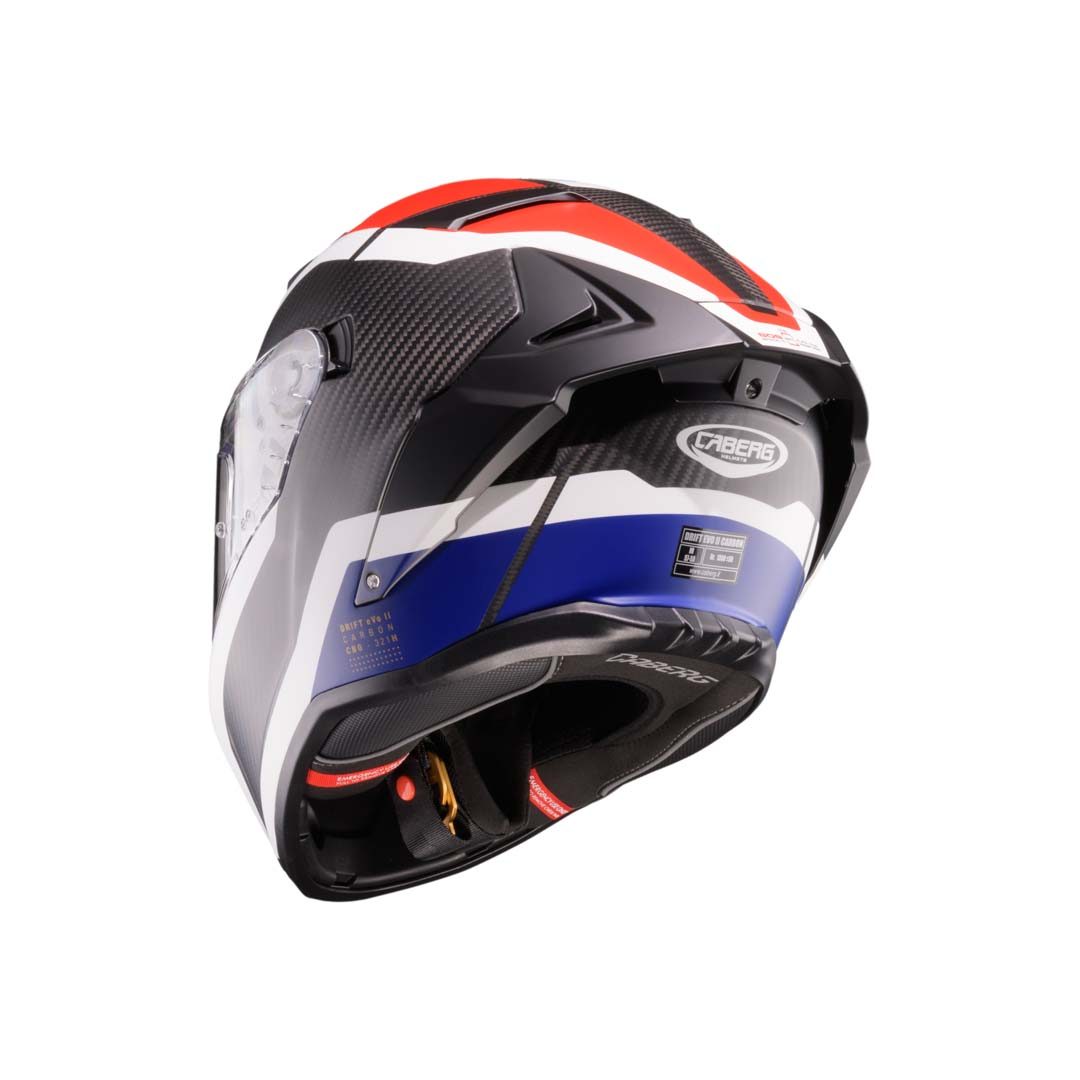 Caberg Drift Evo II Matt Carbon CBR Helmet - Image 4