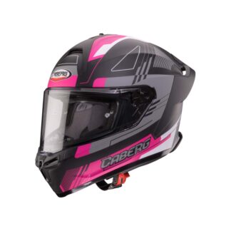 Caberg Roxter Colt Matt Black/Fuchsia Fluo/Grey Helmet