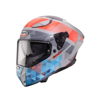 Caberg Drift Evo II Prism Matt Grey/Red Fluo/Blue Helmet