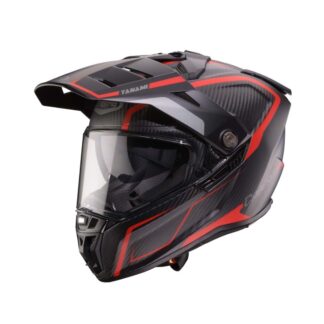 Caberg Tanami Carbon Gravity Red/Grey Helmet