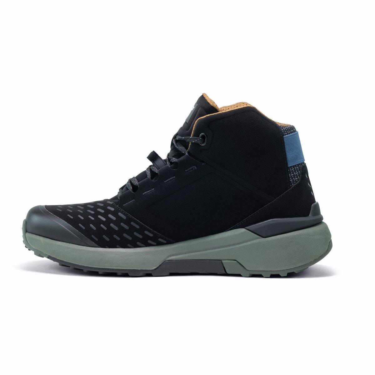 Sidi Nucleus Suede CE WP Shoes Black/Ivy - Image 3