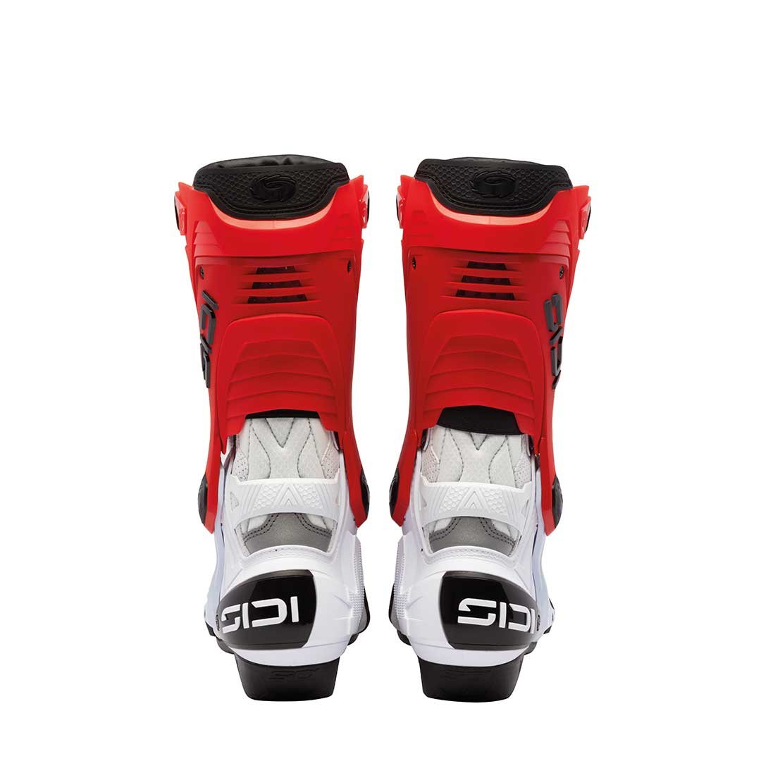 Sidi Rex Air CE Boots White/Red - Image 5