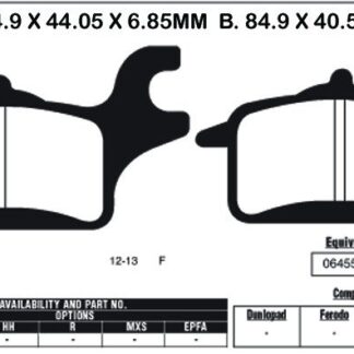 EBC Brake Pads SFA625