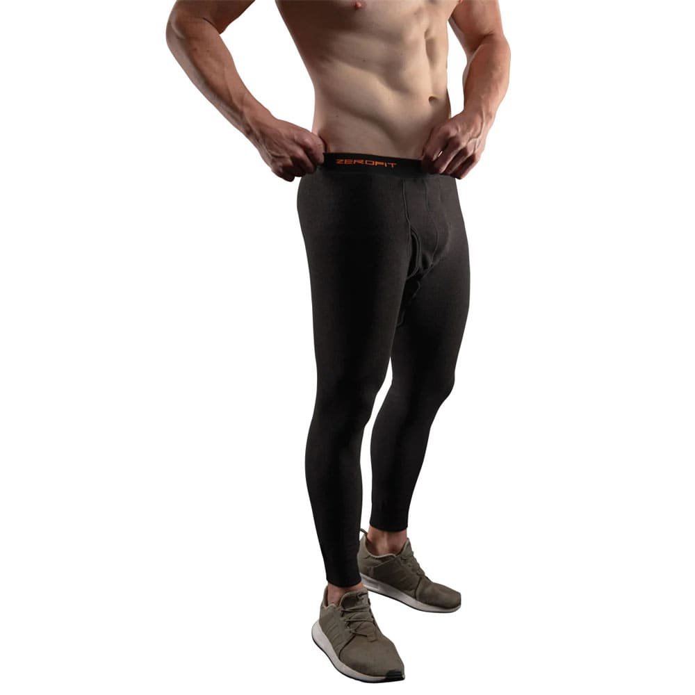 ZeroFit Ultimate Heatrub Leggings Black - Image 3