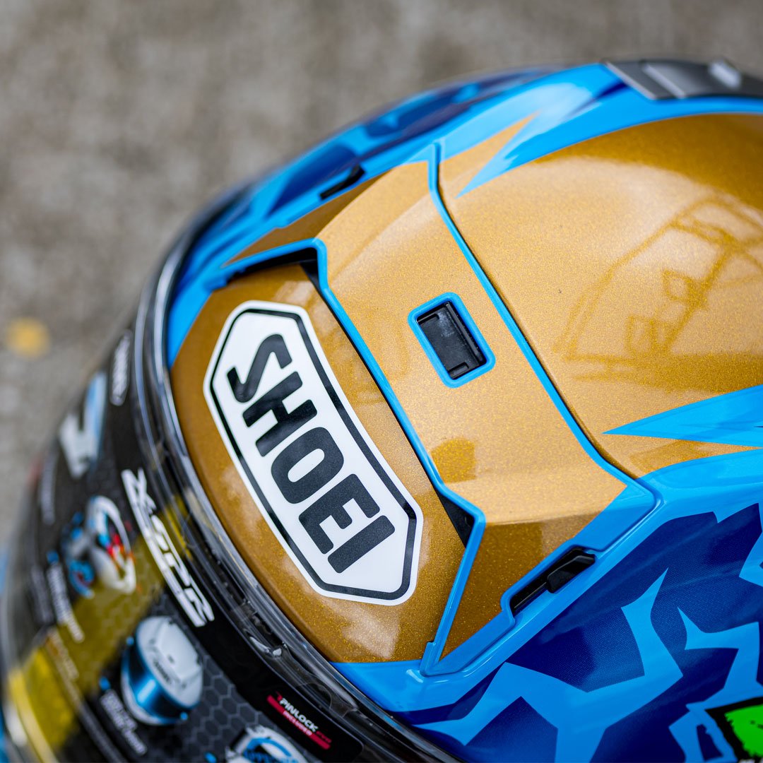 Shoei X-SPR Pro Harrison TC-2 Helmet - Image 7