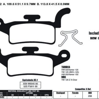 EBC Brake Pads SFA492