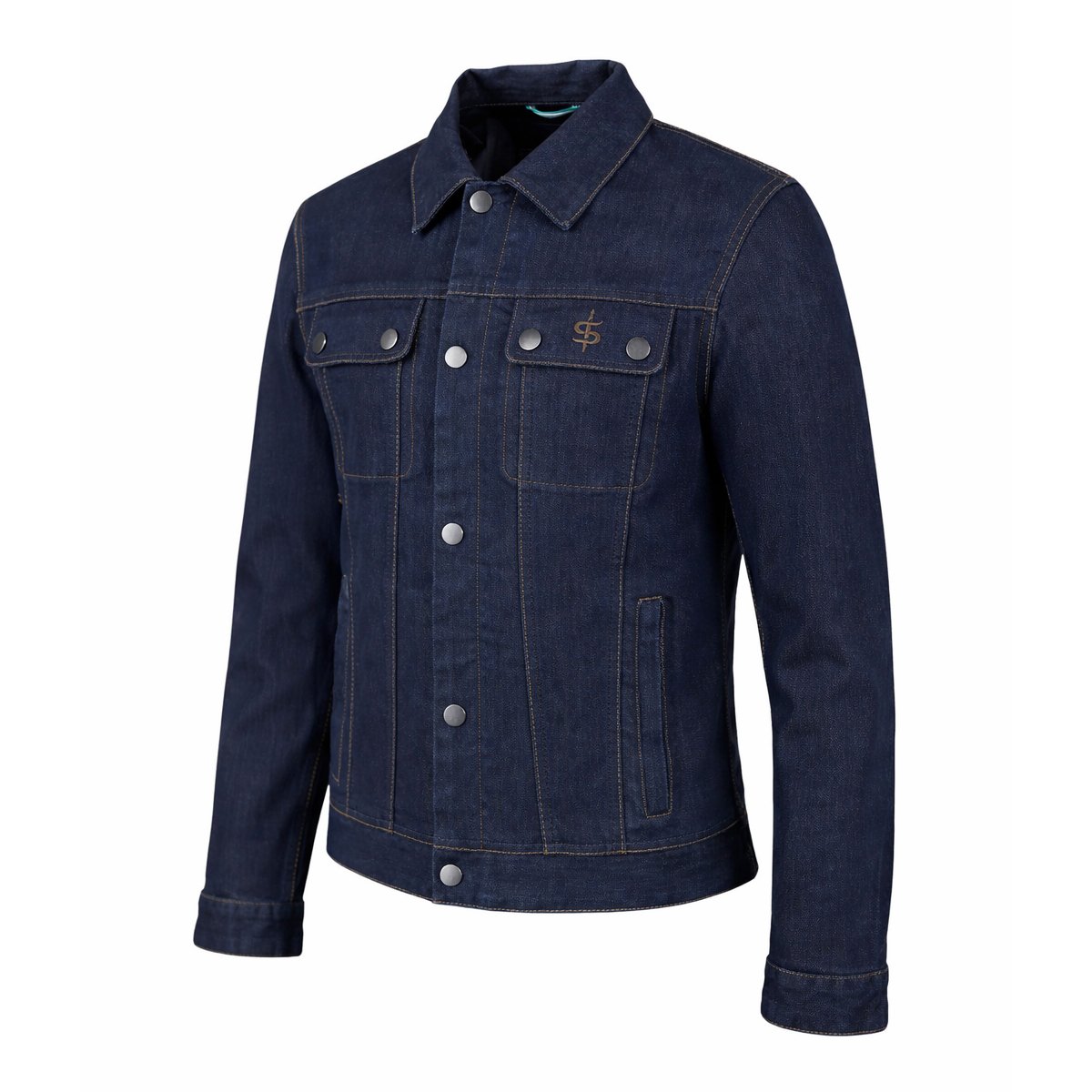 Spada Tura Trucker CE Mens Jacket Rinse Indigo