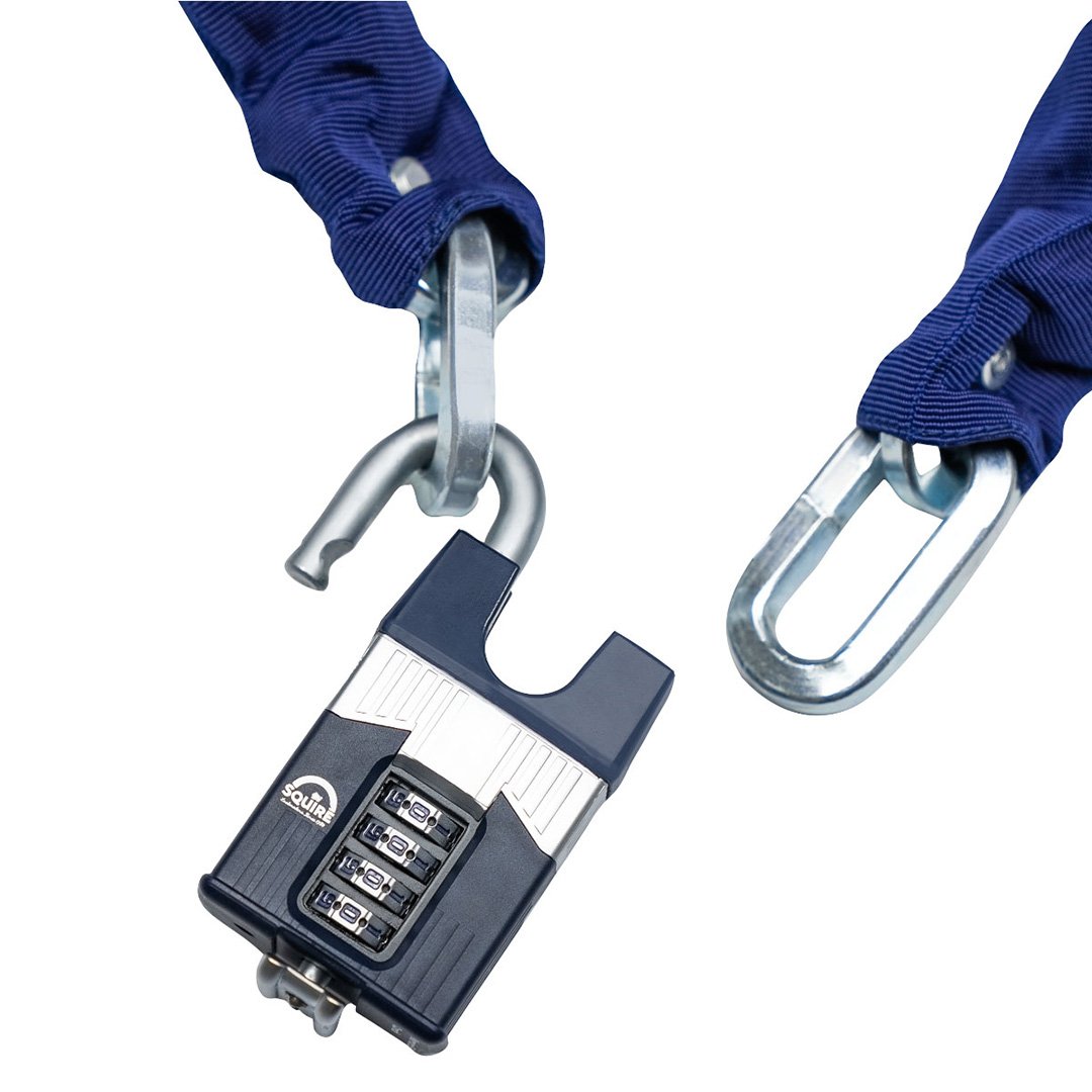 Squire Warrior Max Combi 10mm Chain/65mm Padlock - Image 2