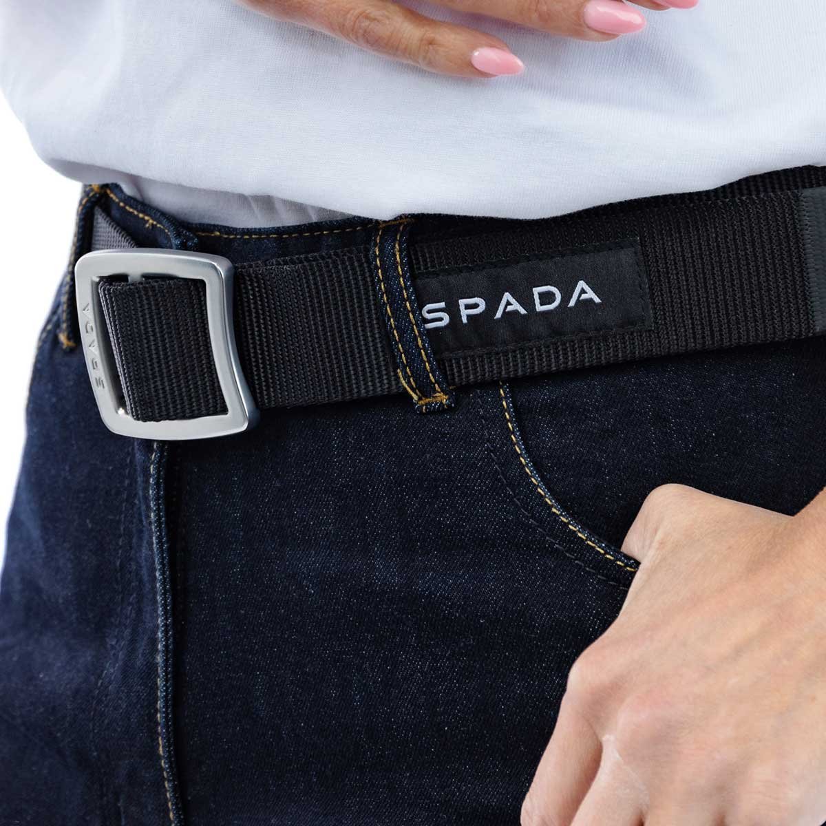 Spada Drifter CE Ladies Jeans Short Leg Rinse Indigo - Image 6