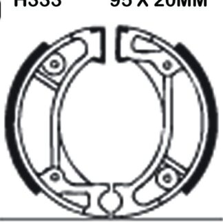 EBC Brake Shoes H333
