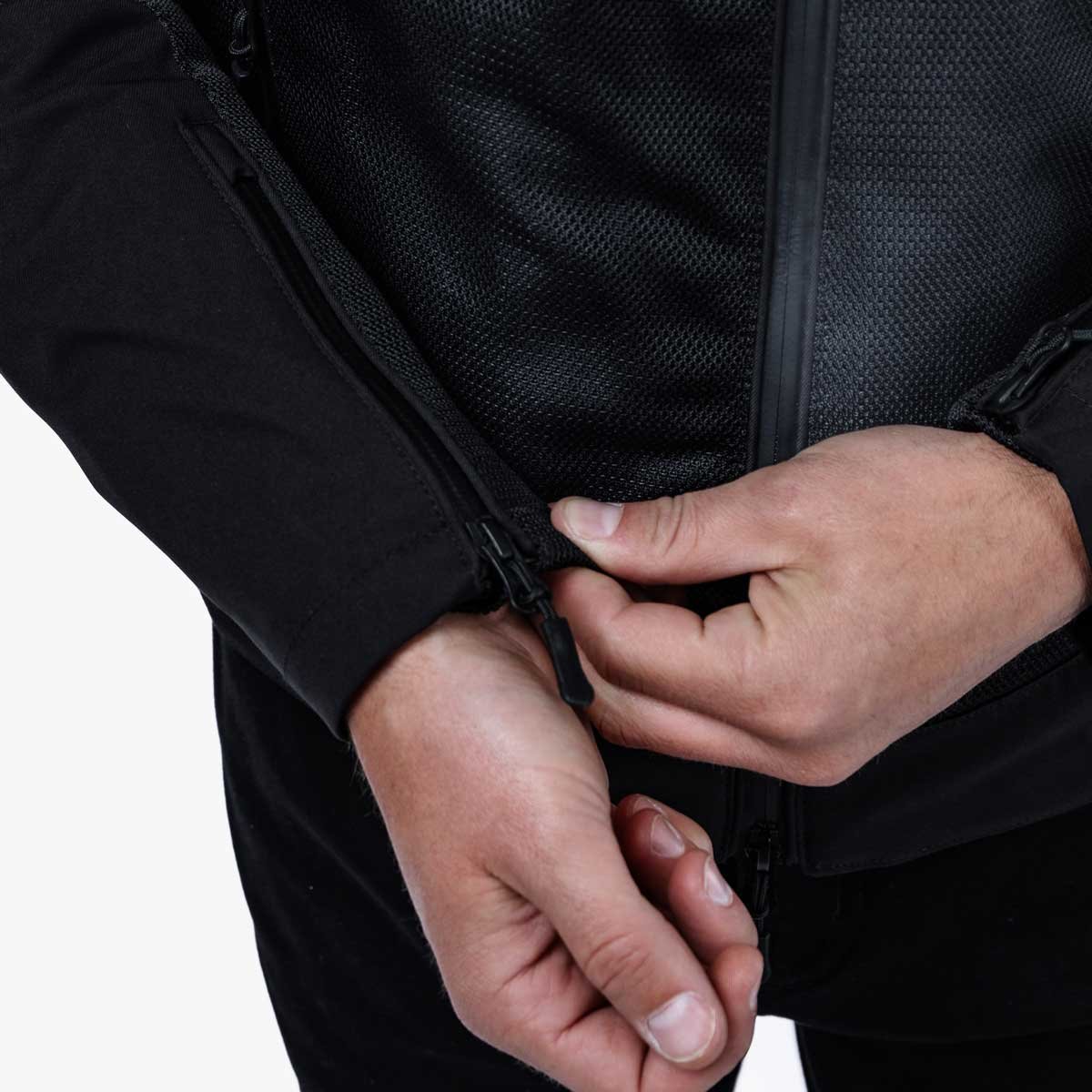 Spada Cafe Air CE Jacket Black - Image 12