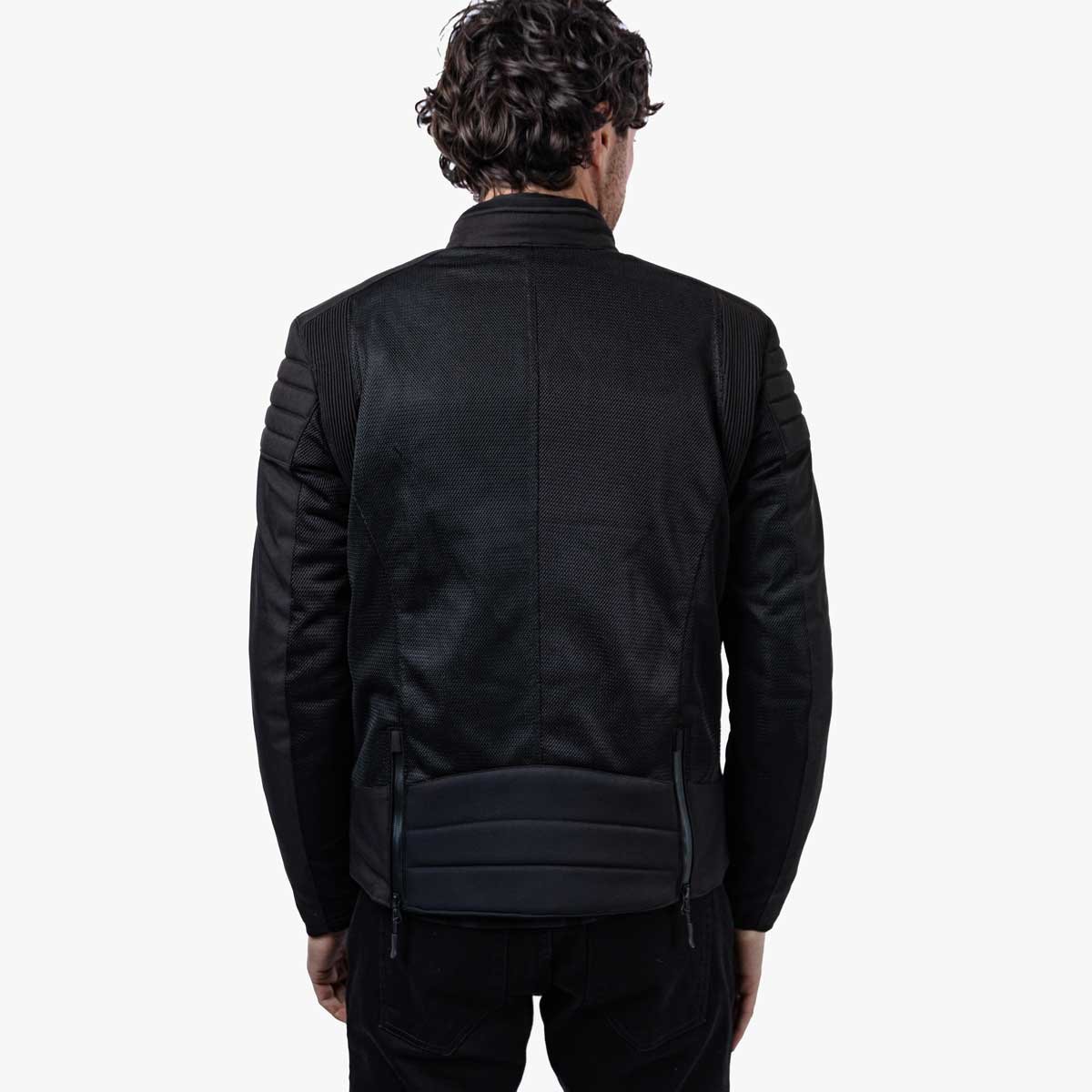 Spada Cafe Air CE Jacket Black - Image 7