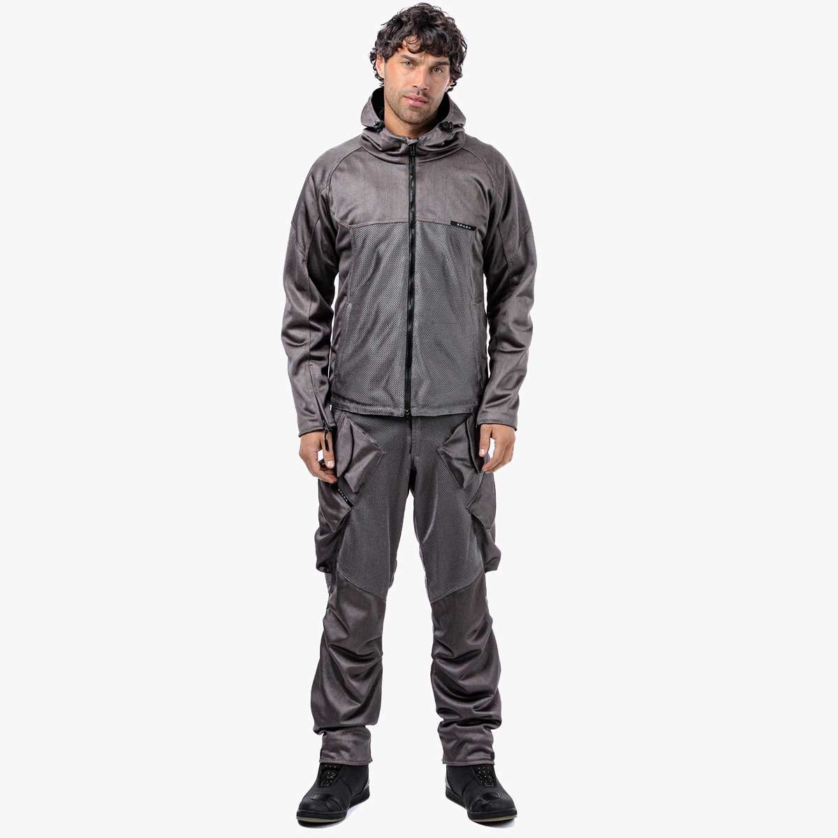 Spada Hooded Air CE Jacket Ultimate Grey - Image 4
