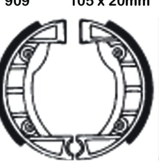 EBC Brake Shoes 909