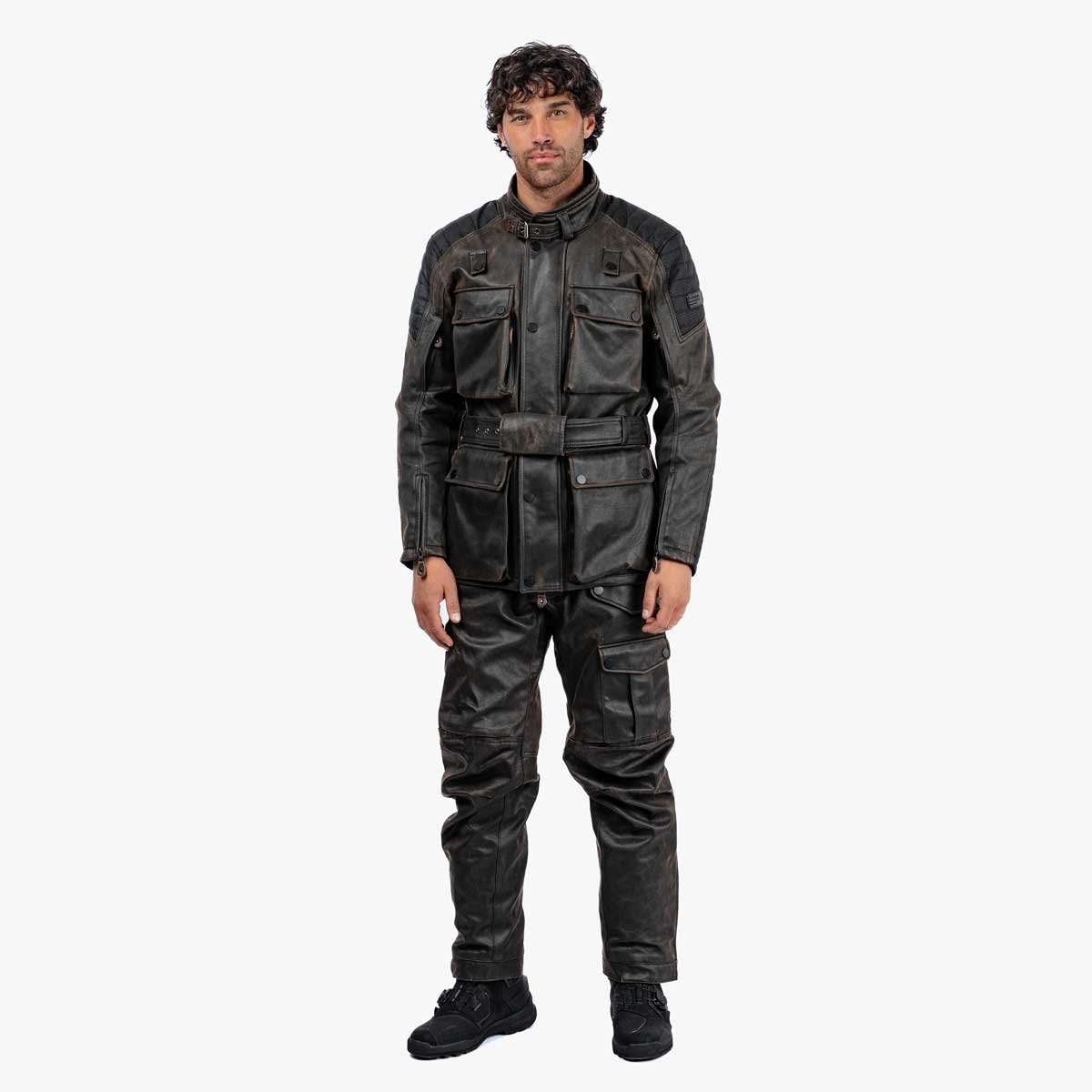 Spada Crossguard CE WP Jacket Walnut - Image 3