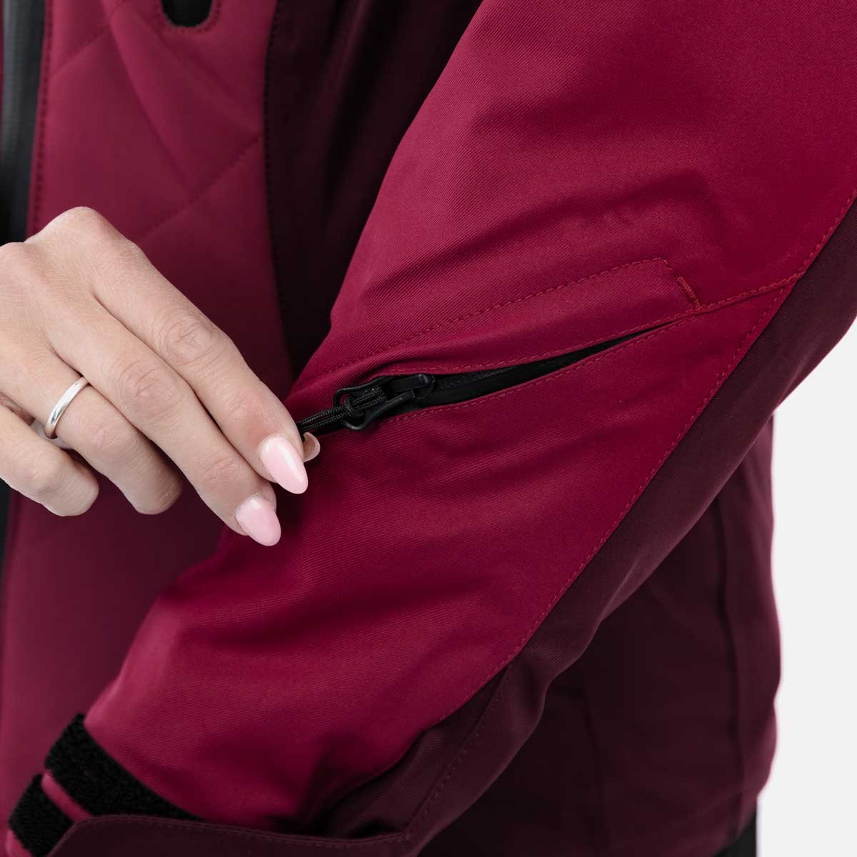 Spada Bella CE WP Quilted Jacket Port Red - Image 12