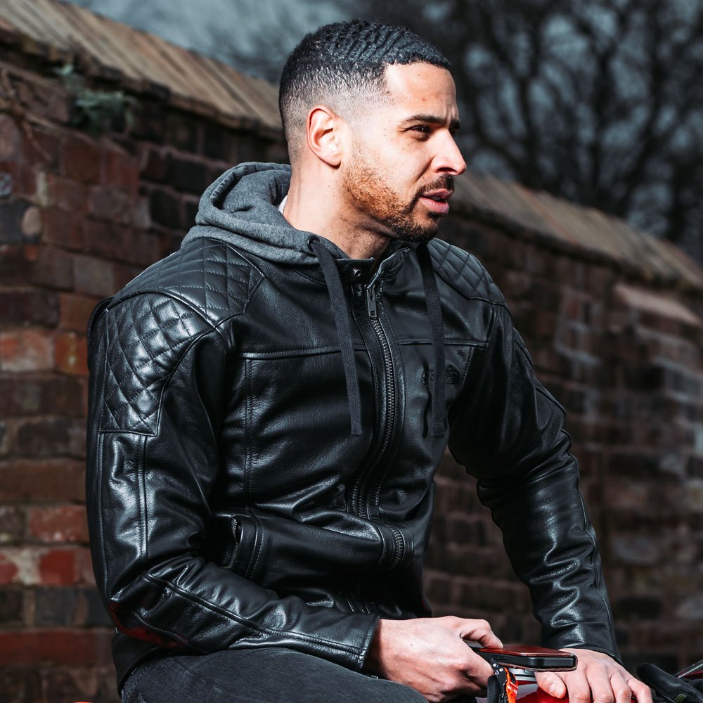 Spada Lambert CE Leather Jacket Black - Image 4