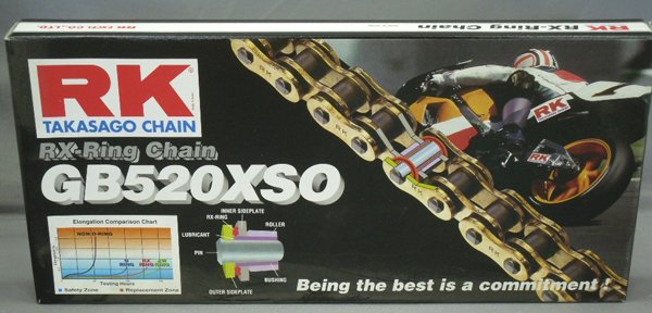 RK GB520XSO X 108 CHAIN GOLD [RX]