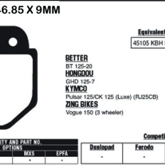 EBC Brake Pads FA486