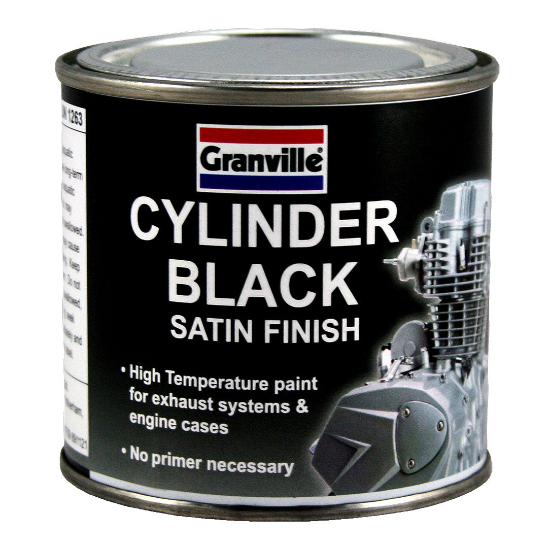 Cylinder Black Paint Satin 100ml