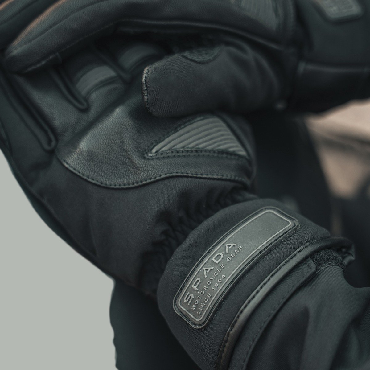 Spada Oslo Rev.2 CE WP Leather Gloves Black - Image 4
