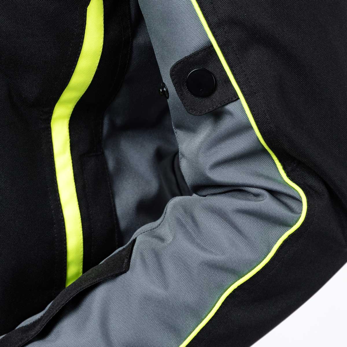 Spada Pace Rev.2 CE WP Jacket Black/Grey/Fluo - Image 12