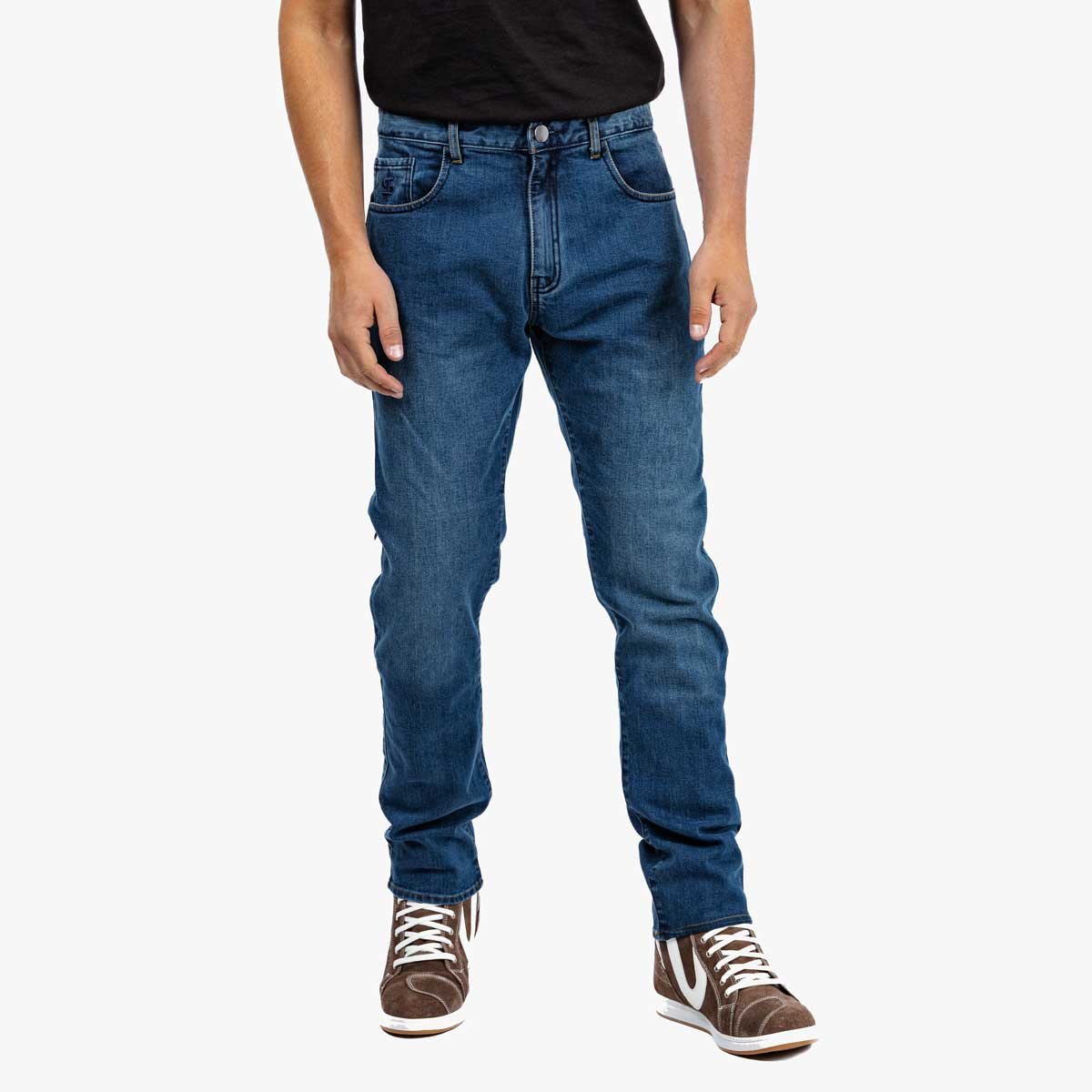 Spada Drifter CE Mens Jeans Washed Blue - Image 2