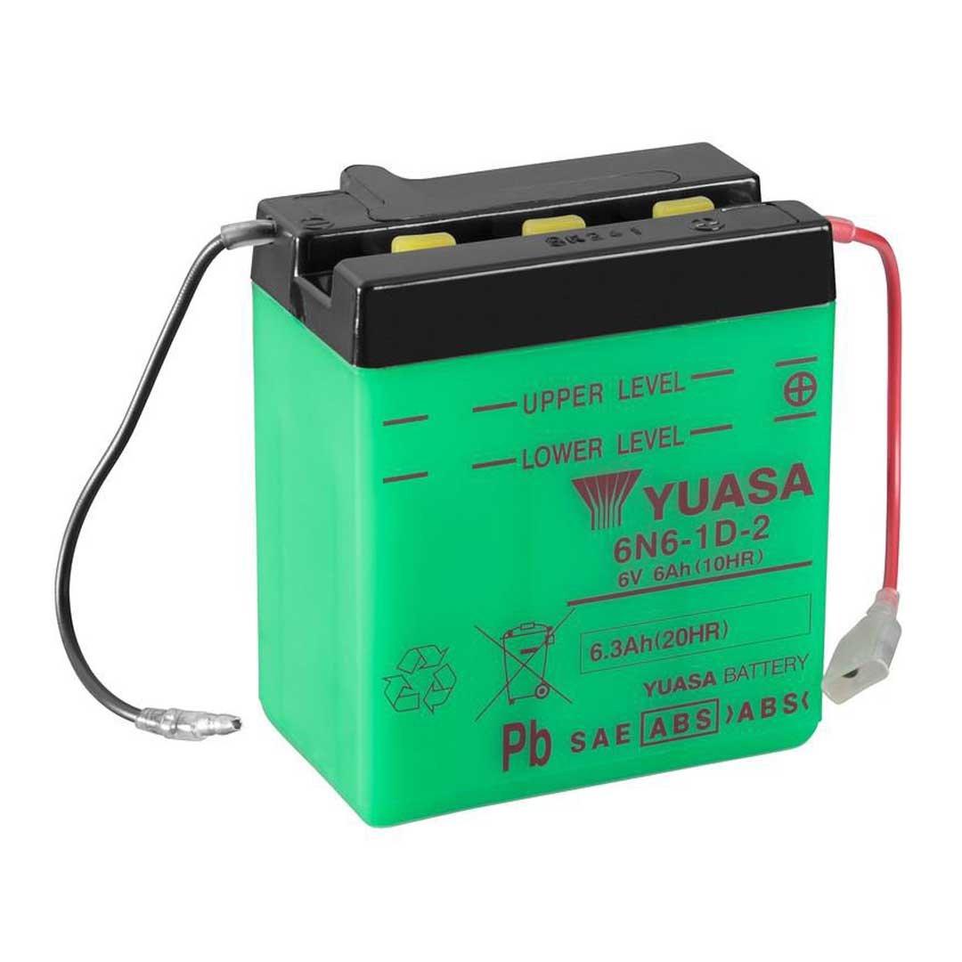 Yuasa Batteries 6N6-1D-2