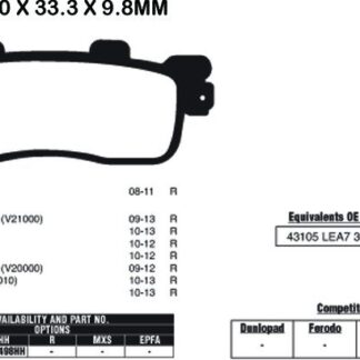 EBC Brake Pads SFA498HH