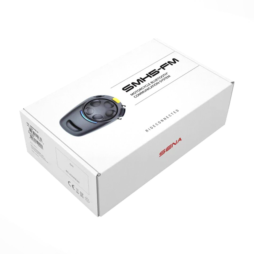 Sena SMH5-FM-10 Bluetooth Unit Inc FM Turner & M/C Uni Mic Kit - Image 4