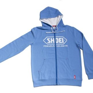 Shoei Vintage 2 Zipped Hoodie Blue