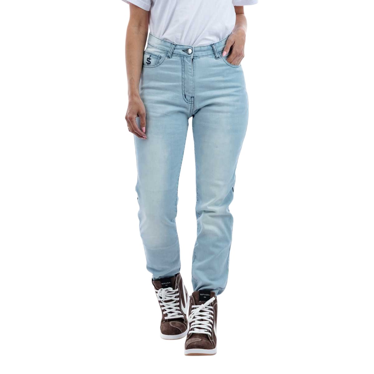 Spada Drifter CE Ladies Jeans Beach Blue - Image 4