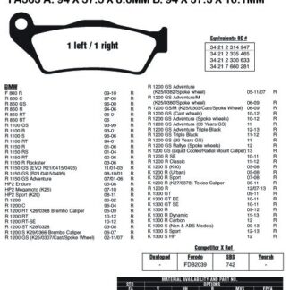 EBC Brake Pads FA363HH