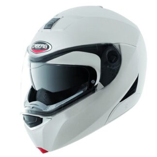 Caberg Modus Metal White Flip Up Motorcycle Helmet Helmet