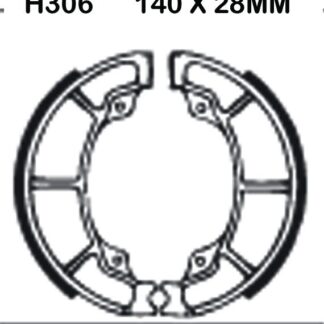 EBC Brake Shoes H306