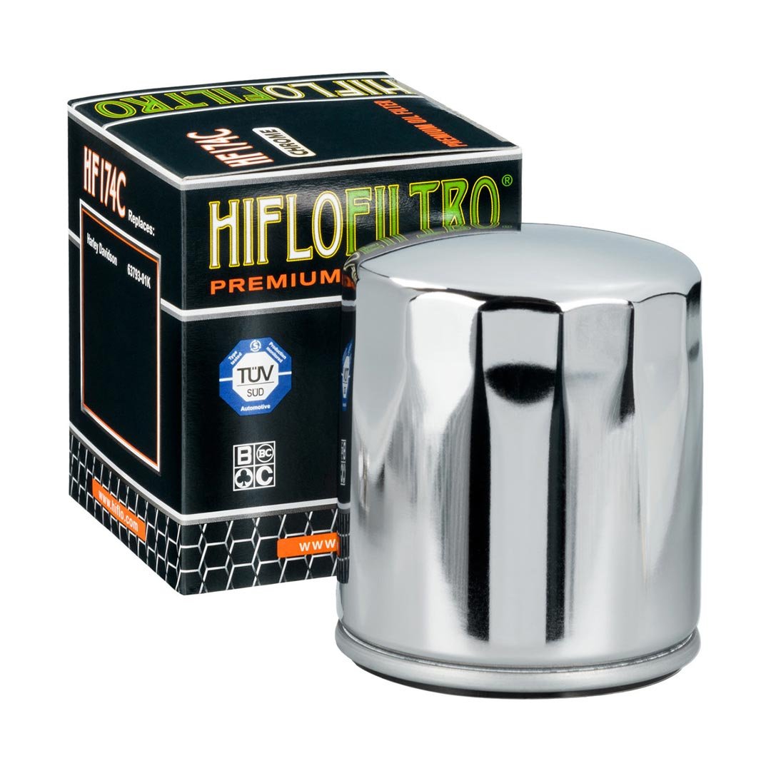 Hiflo HF174C Chrome Oil Filter