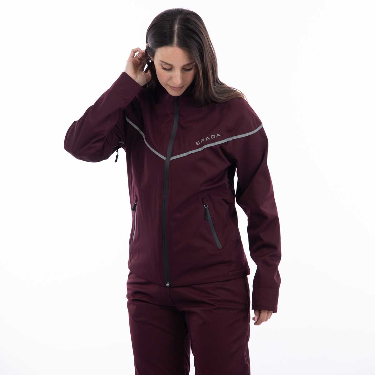 Spada Dash CE Ladies Jacket Port Red - Image 3