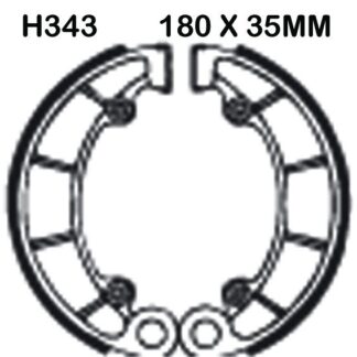 EBC Brake Shoes H343