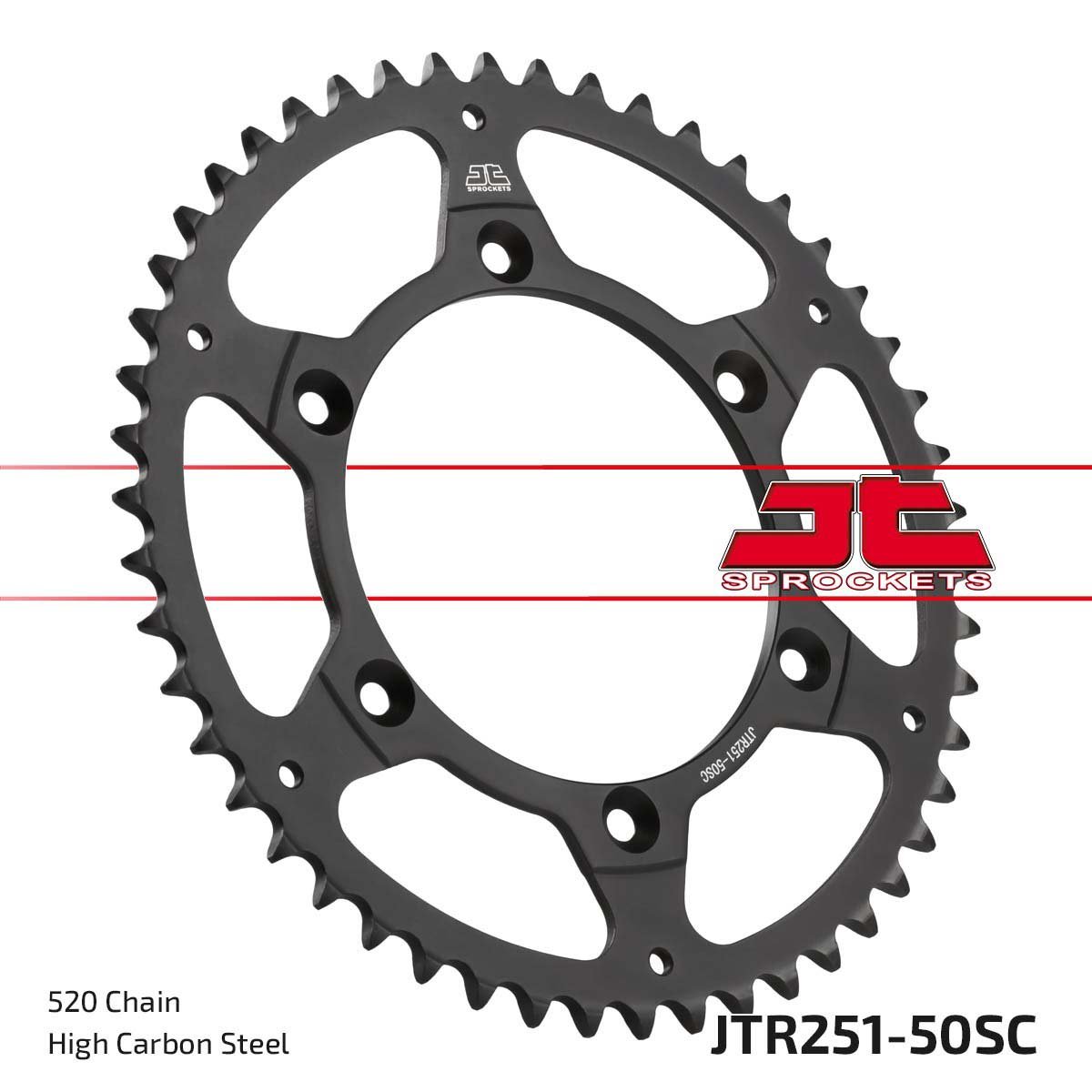 JT Rear Sprockets R/W 251-50SC