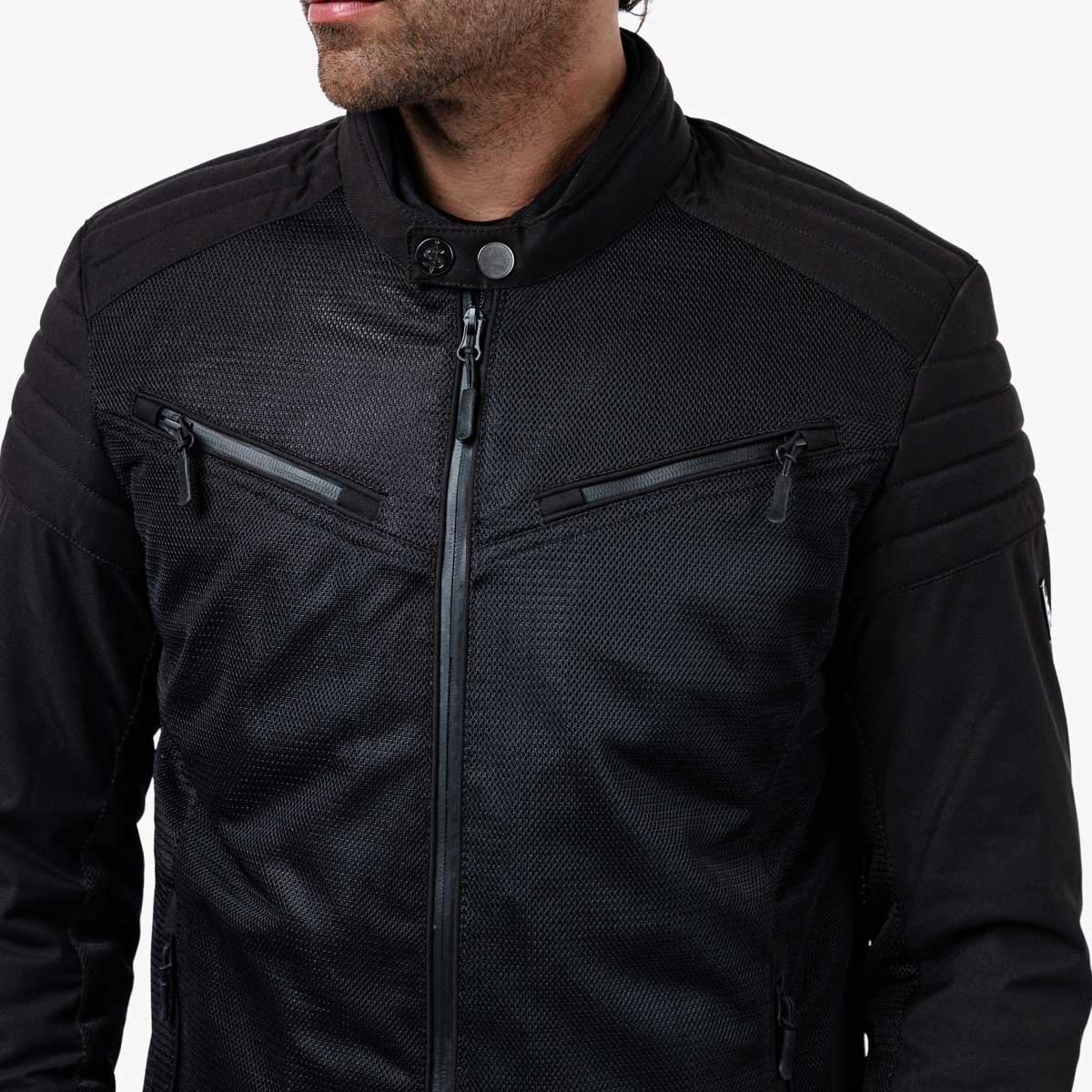 Spada Cafe Air CE Jacket Black - Image 8