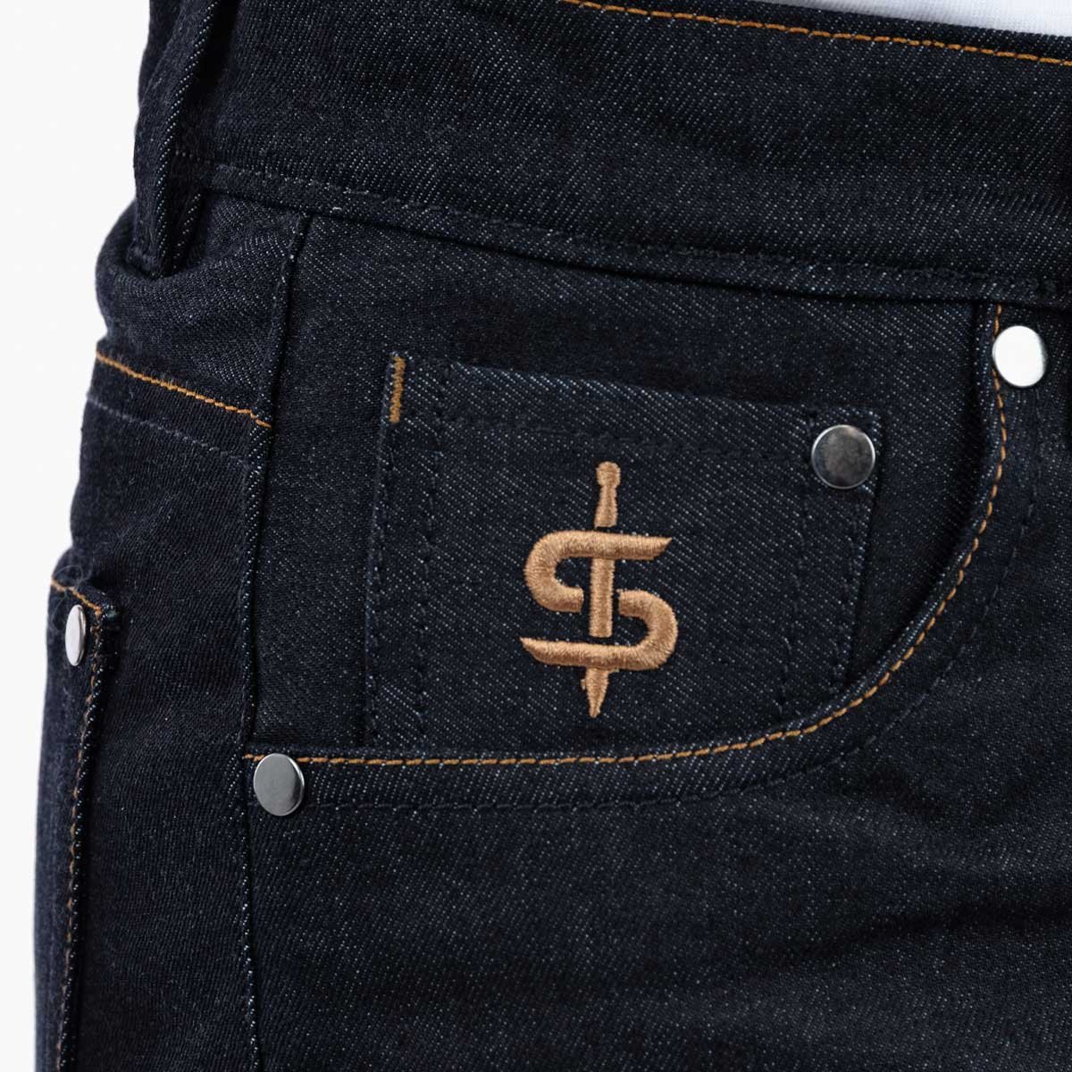 Spada Ronin CE Ladies Jeans Raw Indigo - Image 10