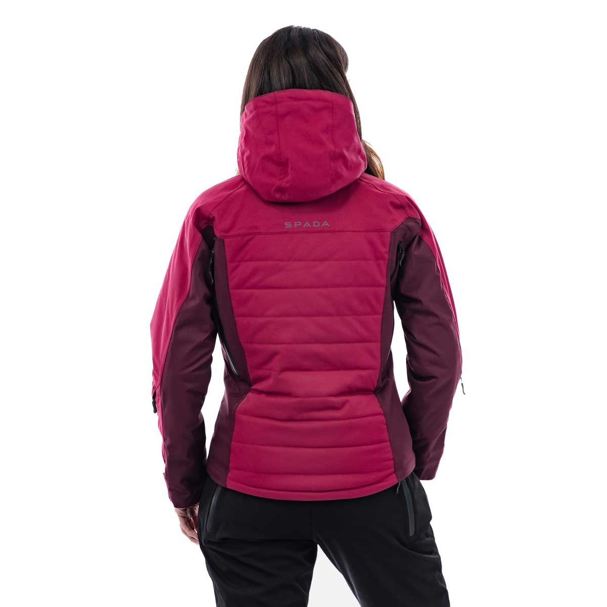 Spada Bella CE WP Quilted Jacket Port Red - Image 5