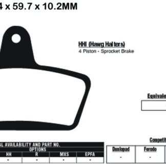 EBC Brake Pads FA623HH