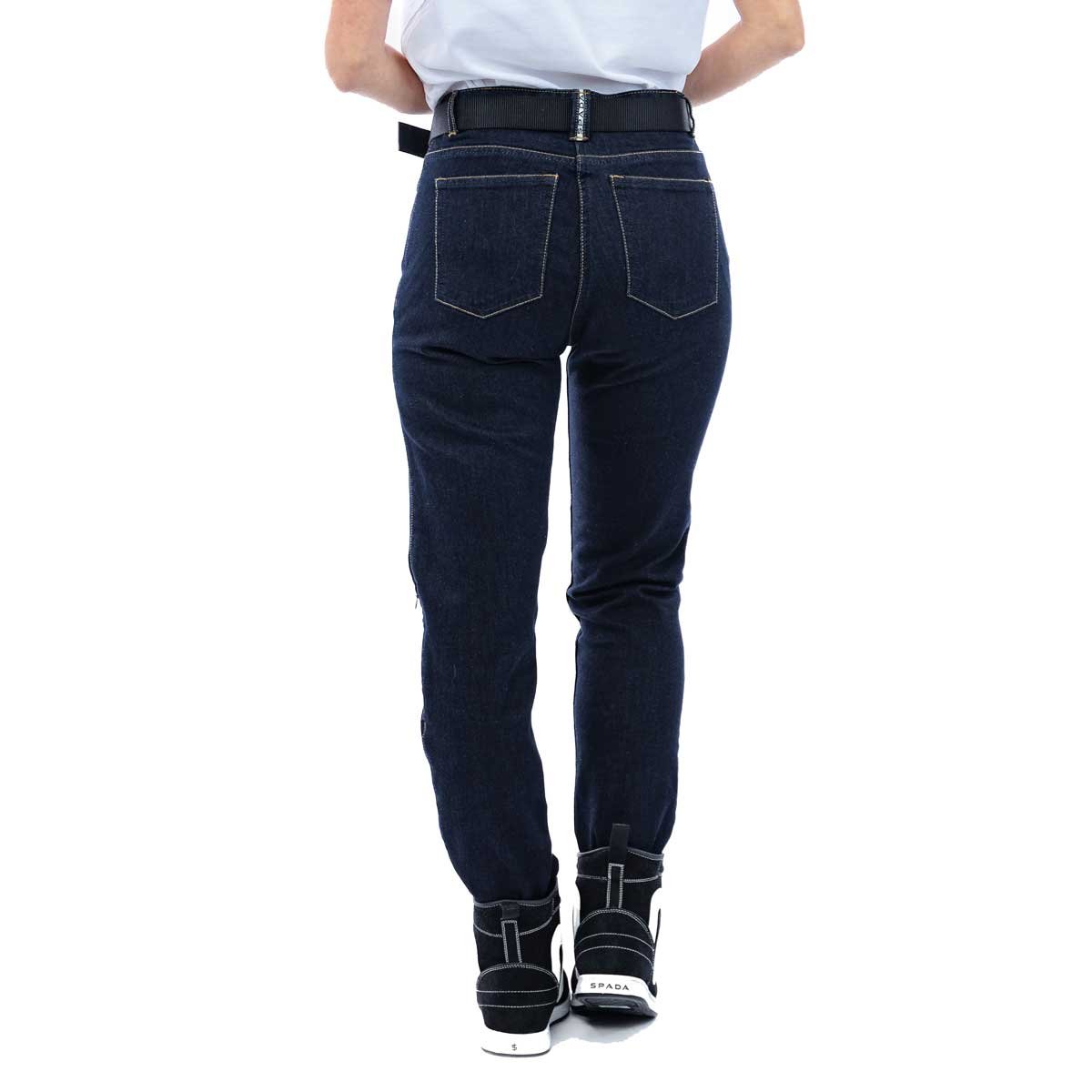 Spada Drifter CE Ladies Jeans Short Leg Rinse Indigo - Image 4